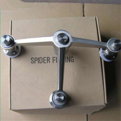 In stock 3 arms stainless steel curtain wall glass spider fitting