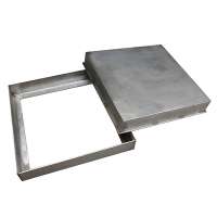 Stainless Steel Drainage Gutter Grating Cover Price Hot Dip Galvanized  Road Cover Drainage Steel Grating Ditch