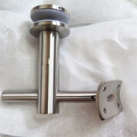 Hot sale stainless steel pipe support glass handrail fitting