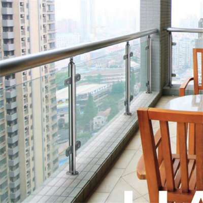 Hot sale outdoor glass deck railings systems for 8-12mm glass