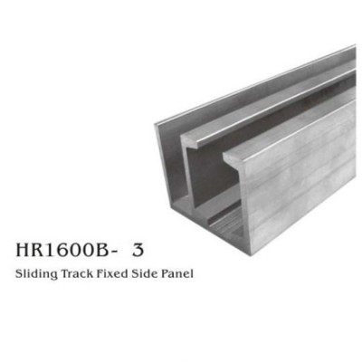 double ways sliding door track of stainless steel fo sliding door glass track