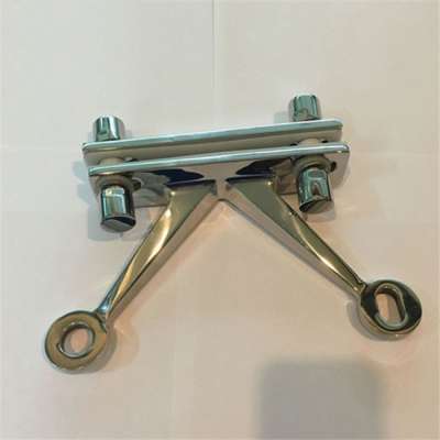 In stock architectural curtain wall glass spider clamp accessories fittings for glass wall system