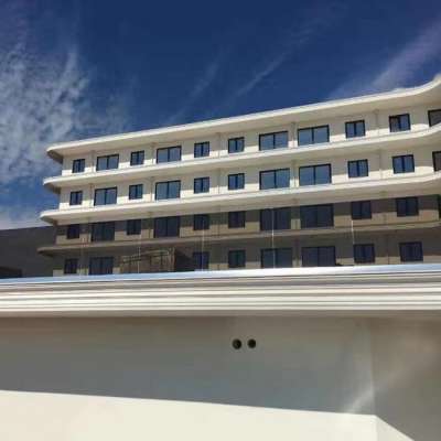 In stock Aluminum balcony glass railing system for 12-18mm glass