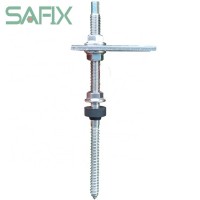 M10x200/250/300 Stainless steel 304 Solar panel mounting double thread screw for Roof mounting system